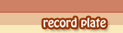 Record plate
